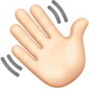 Waving hand
